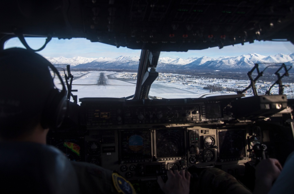 144th Airlift Squadron provides rescue resupply for Arctic Eagle 2020