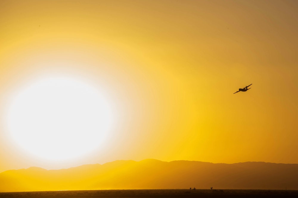 146th Airlift Wing performs pallet drop training