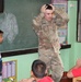 Cobra Gold 20: U.S. National Guard Soldiers interact with students in Phitsanulok