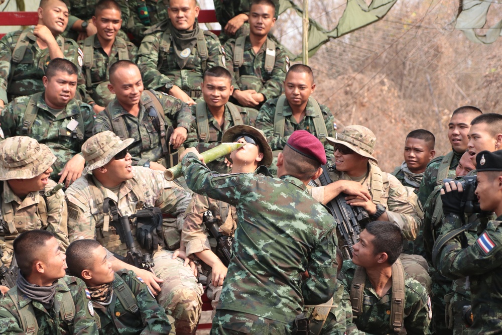 Cobra Gold 20: Thai, US troops train in jungle survival