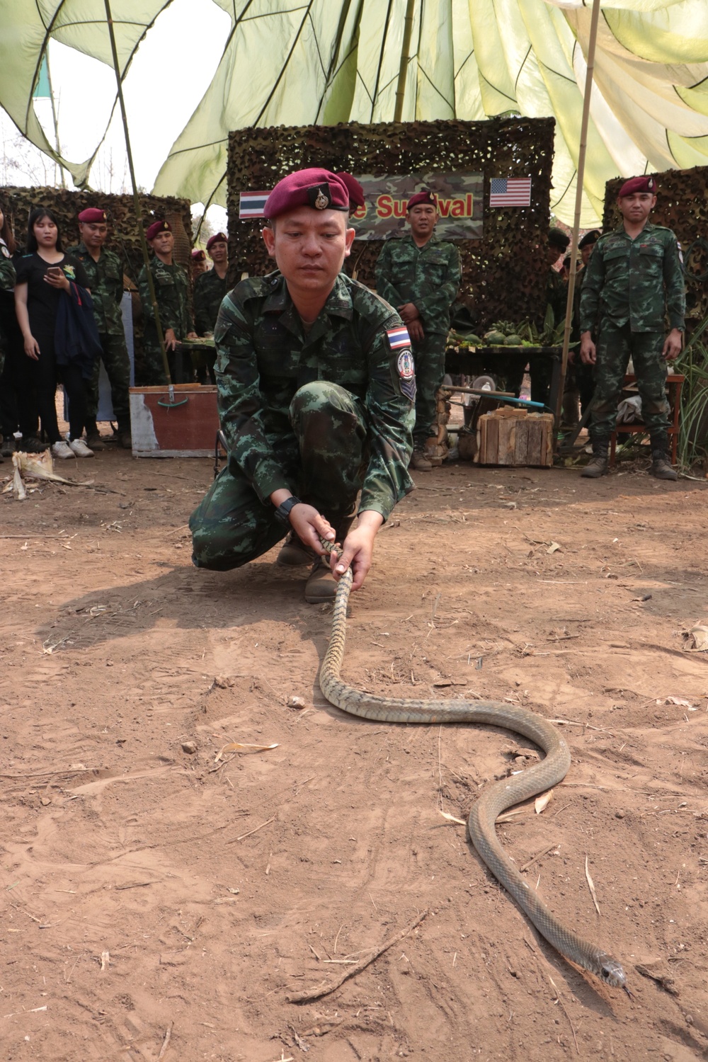 Cobra Gold 20: Thai, US troops train in jungle survival