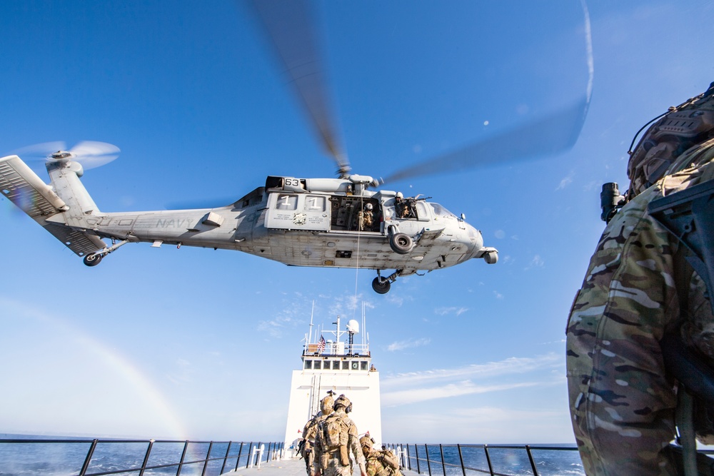 HSC Weapons School Conducts MIO/VBSS Training with local squadrons