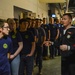 Future Sailors Enlist at Hockey Game