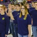 Future Sailors Enlist at Hockey Game