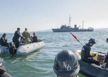 MINE Warfare Exercise with EODMU1 and JMSDF