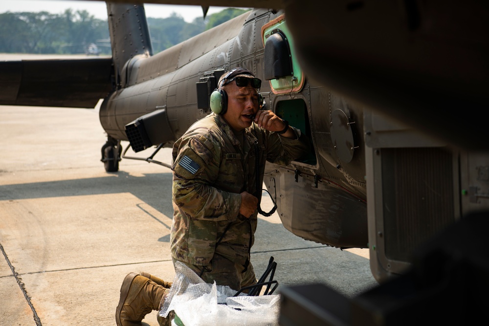 Cobra Gold 20: AH-64 Maintainer Keeps Birds in the Air