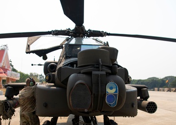 Cobra Gold 20: AH-64 maintainer keeps birds in the air