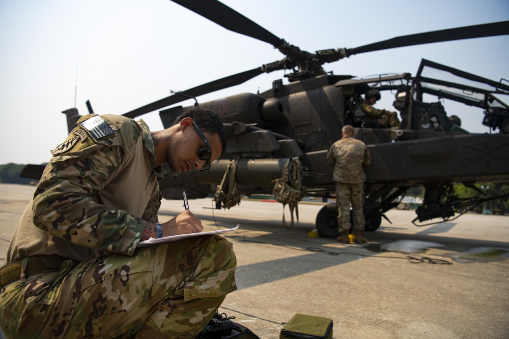 Cobra Gold 20: AH-64 maintainer keeps birds in the air