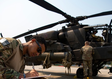 Cobra Gold 20: AH-64 maintainer keeps birds in the air
