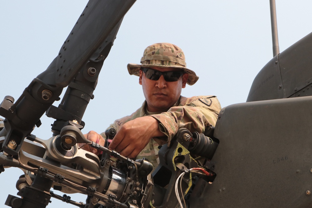 Cobra Gold 20: US Army conducts aircraft maintenance in Phitsanulok