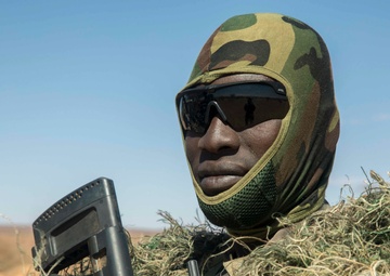 African forces train on vehicle intercept at Flintlock 20