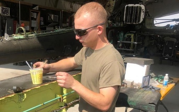 AH-64E Tail Boom Repair