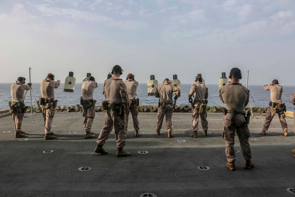 Maritime Raid Force executes deck shoot in Gulf of Oman