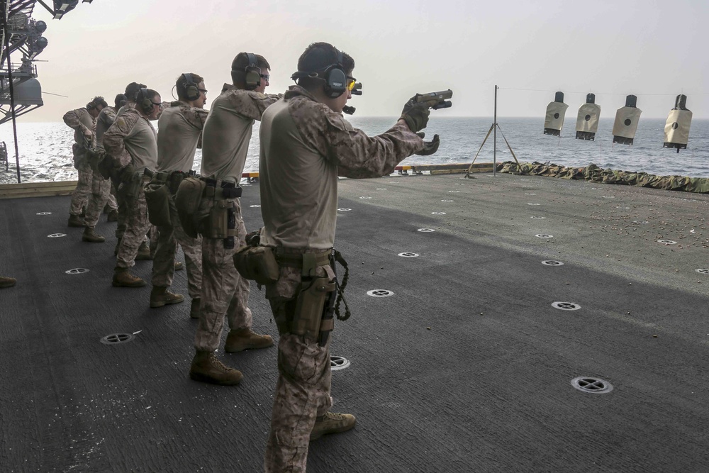 Maritime Raid Force executes deck shoot in Gulf of Oman