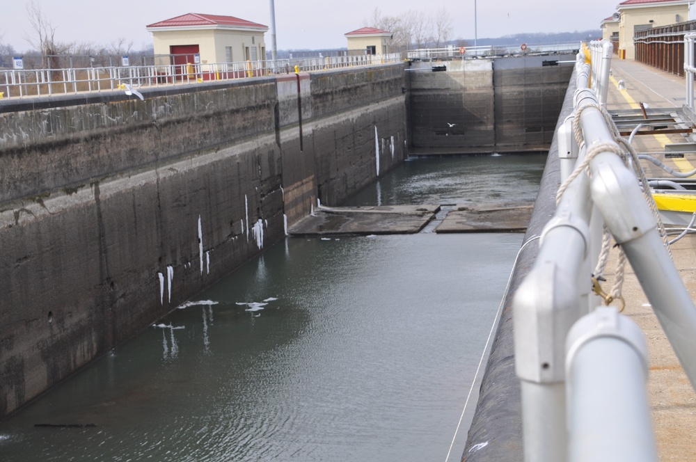 Black Rock Lock Chamber Dewatering