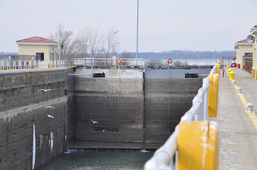 Black Rock Lock Chamber Dewatering