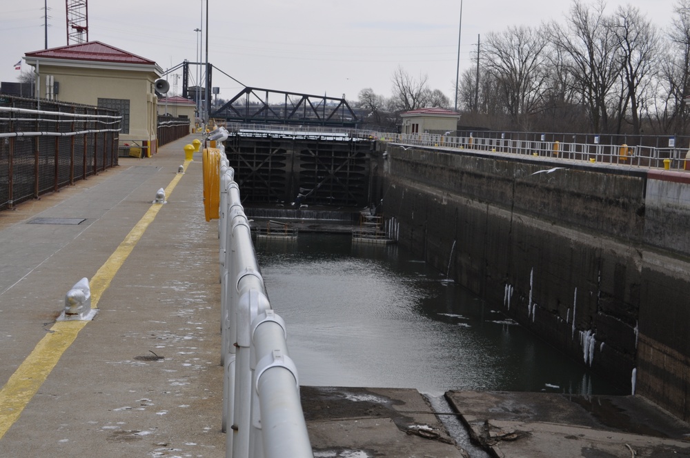 Black Rock Lock Chamber Dewatering