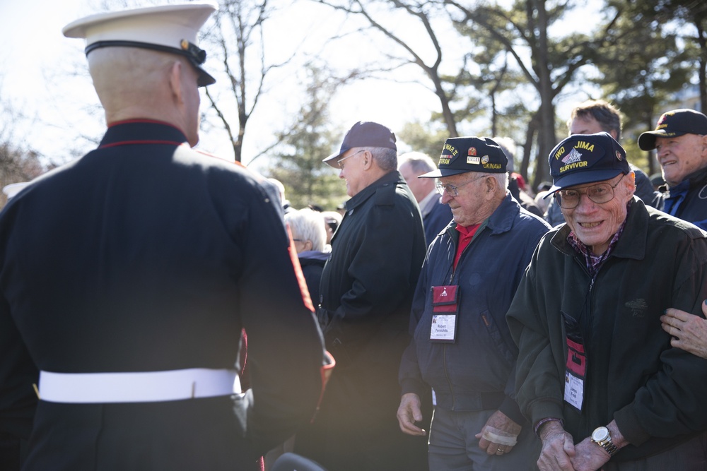 SMMC observes the anniversary of Iwo Jima