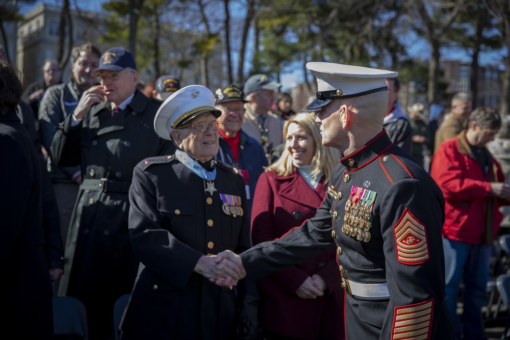 SMMC observes the anniversary of Iwo Jima