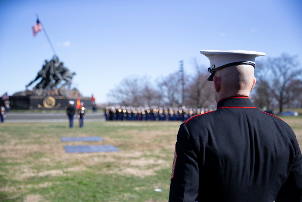 SMMC observes the anniversary of Iwo Jima