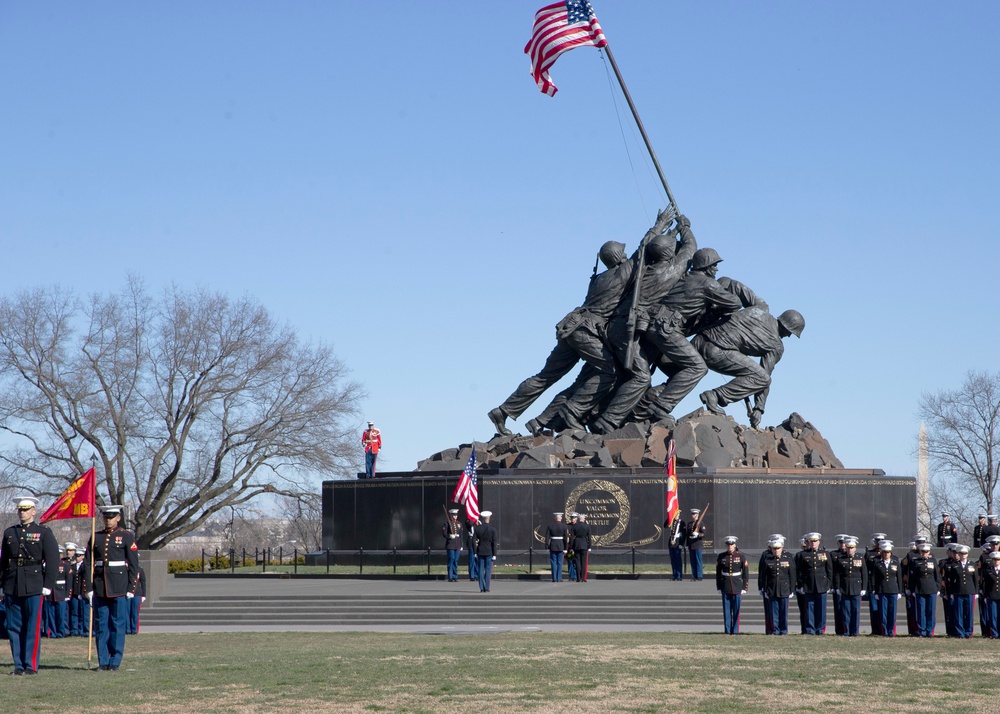 SMMC observes the anniversary of Iwo Jima