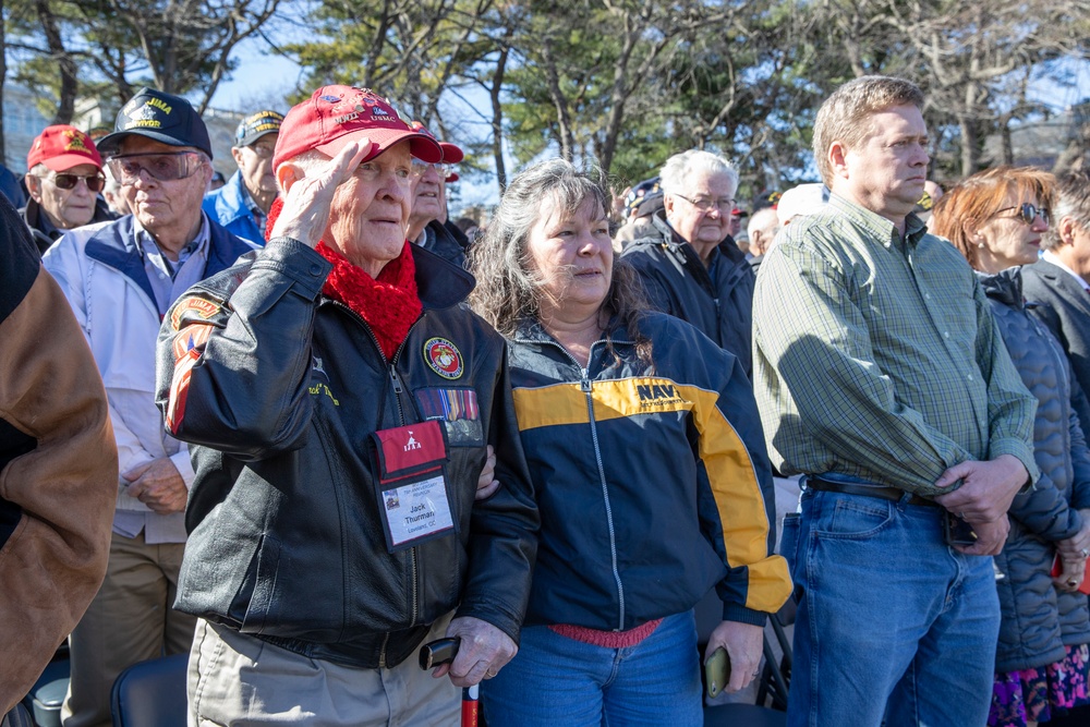 SMMC observes the anniversary of Iwo Jima