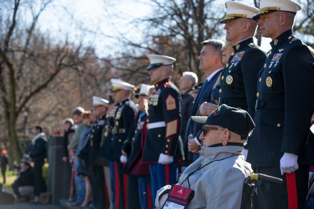 SMMC observes the anniversary of Iwo Jima