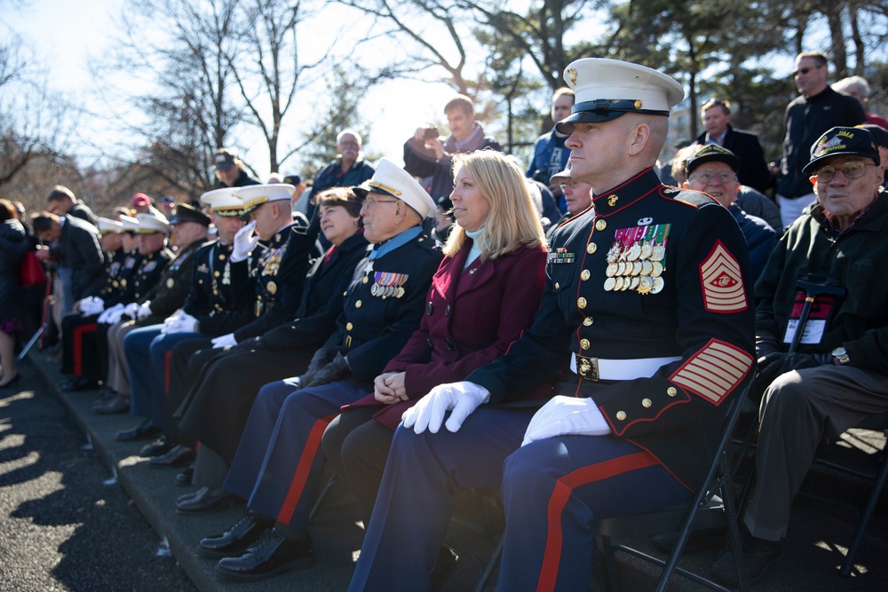 SMMC observes the anniversary of Iwo Jima