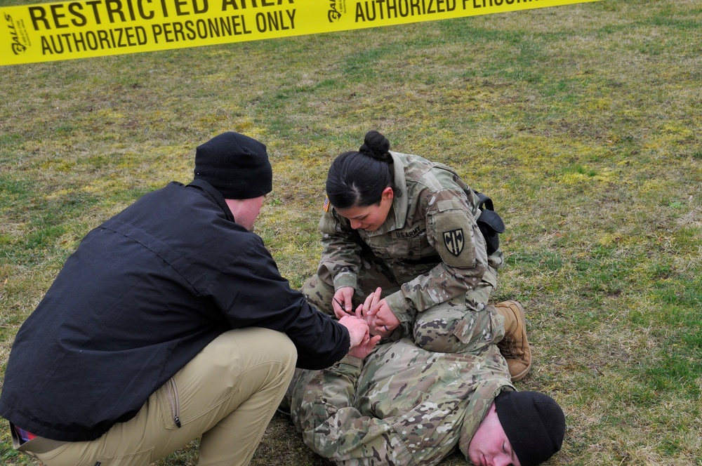 Military Police Oleoresin Capsicum Certification Training