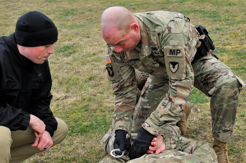 Military Police Oleoresin Capsicum Certification Training