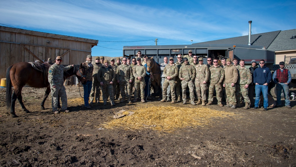 Special warfare tactical air control party Airmen rope and ride while learning new skills