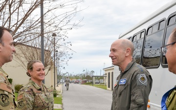 COMACC visits Tyndall AFB