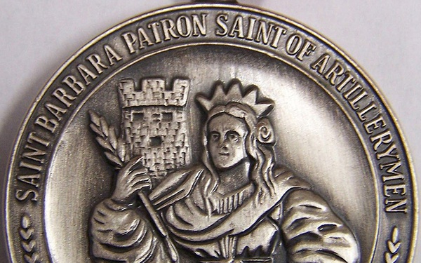 Col. Almquist receives Order of St. Barbara