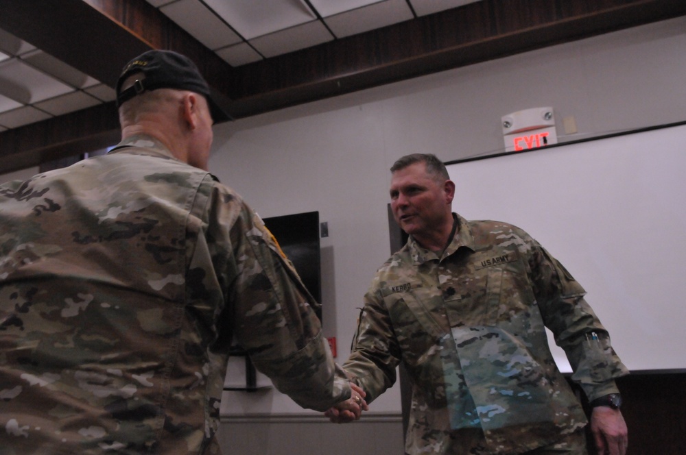 First Army February Hail and Farewell Ceremony