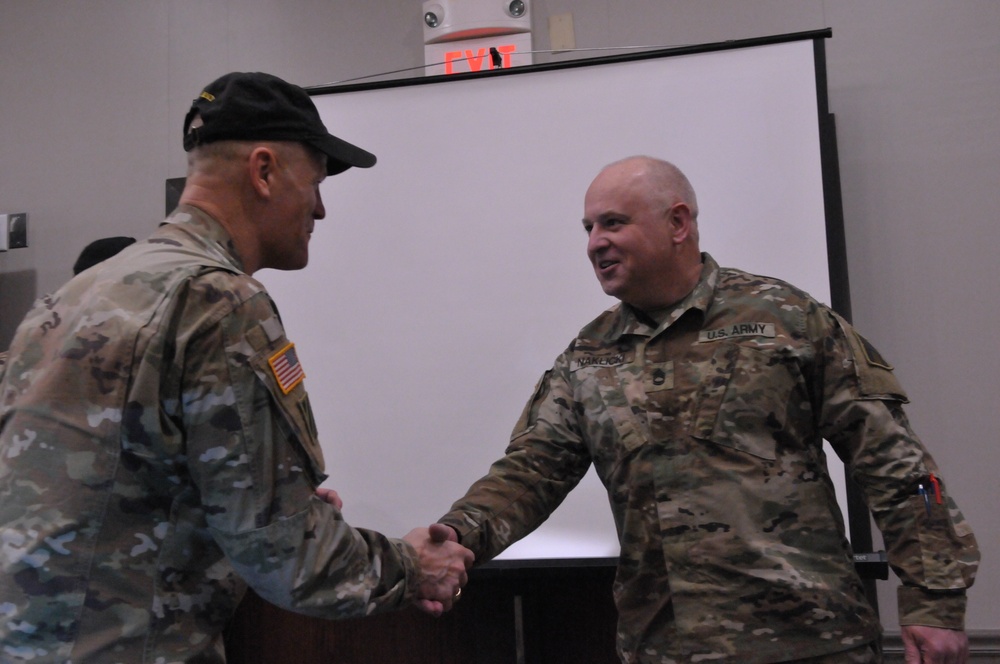 First Army February Hail and Farewell Ceremony