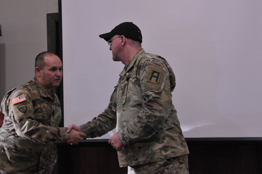 First Army February Hail and Farewell Ceremony