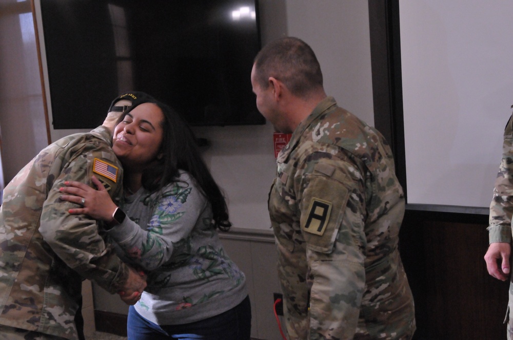 First Army February Hail and Farewell Ceremony