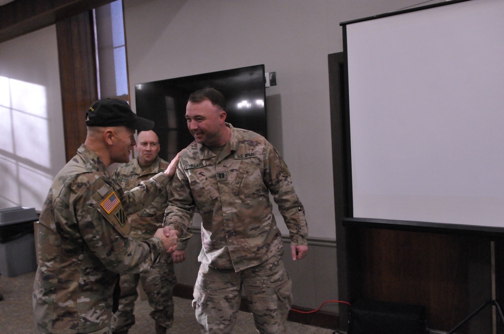 First Army February Hail and Farewell Ceremony