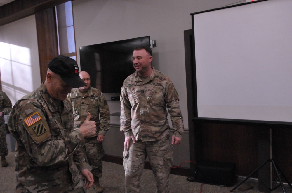 First Army February Hail and Farewell Ceremony