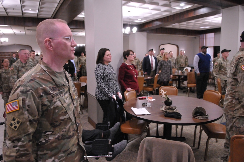 First Army February Hail and Farewell Ceremony