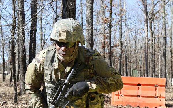 Soldiers compete in 2020 Arkansas Best Warrior Competition