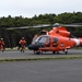 Coast Guard boards Dolphin helicopter