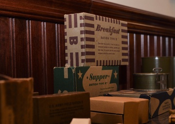 Historical Rations on display
