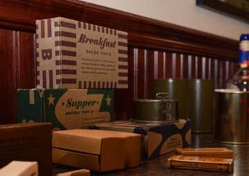 Historical Rations on display