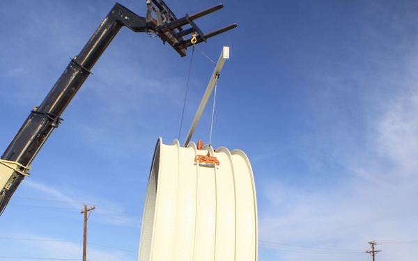 Seabees Construct K-Spans, Support USMC Training