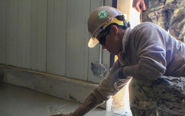 Seabees Construct K-Spans, Support USMC Training