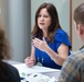 Second Lady discusses art therapy at Fort Campbell
