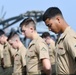 26th Marine Expeditionary Unit Lance Corporal Seminar graduation ceremony