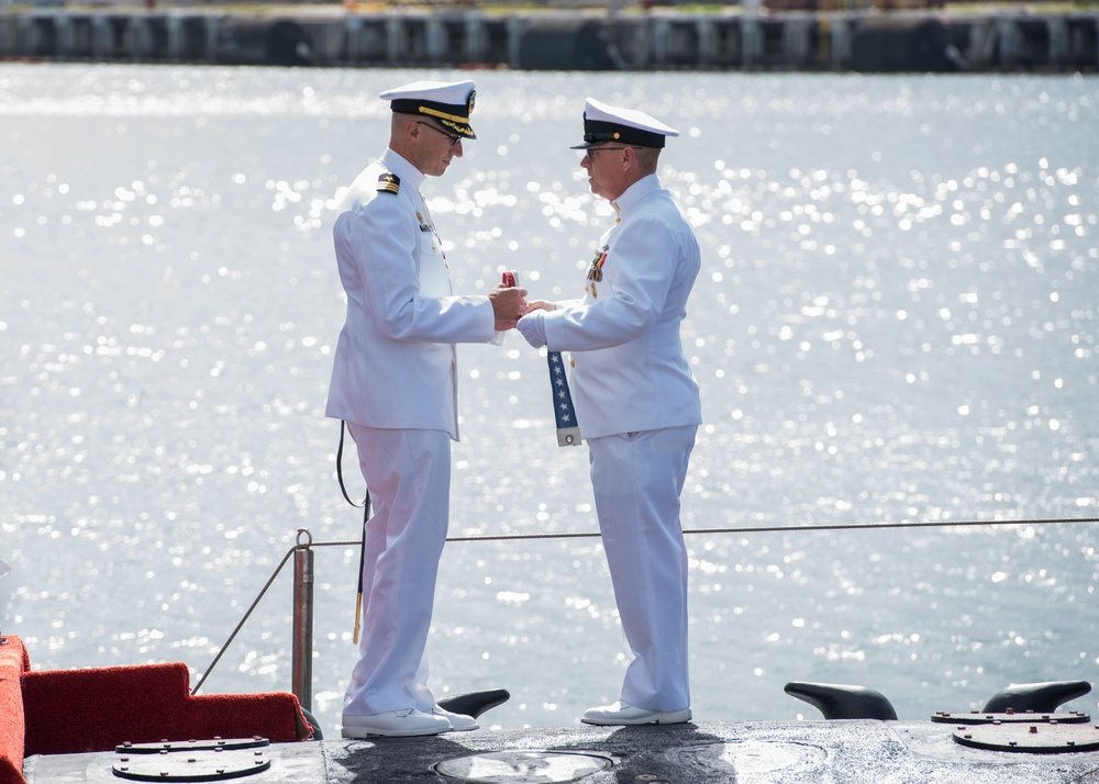 USS Texas Welcomes New Commanding Officer