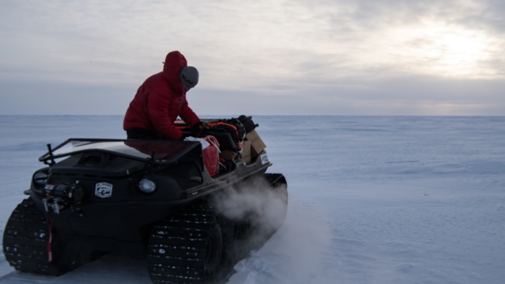 Sustainment package delivery and PJ jump for Arctic Eagle